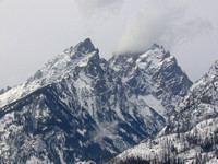 The Tetons in Early Winter